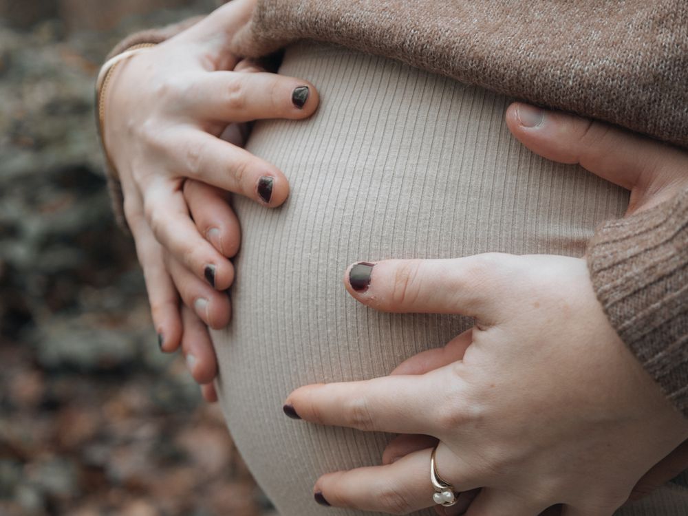 Close-up of the bump
