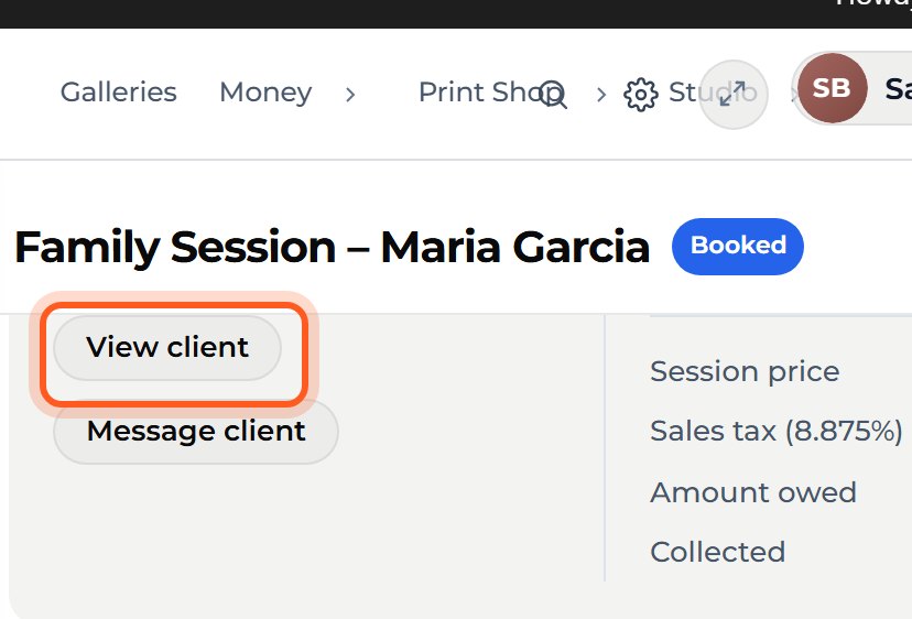 Press View client.