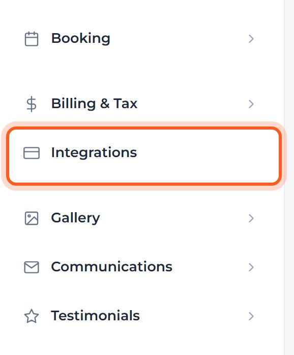 Press Integrations.