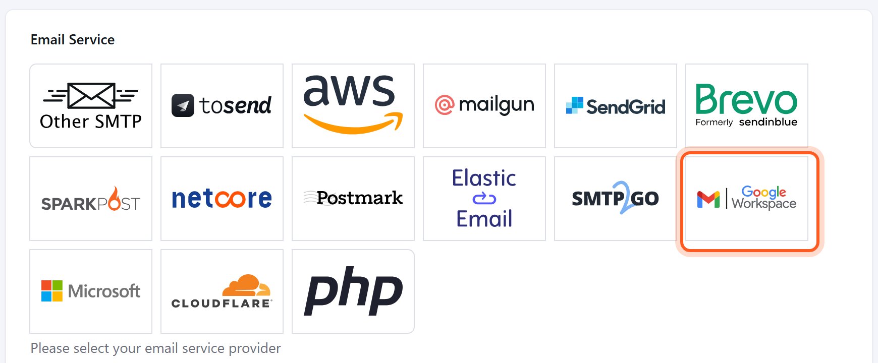 Press the Google Workspace logo. It is the one for Gmail too.