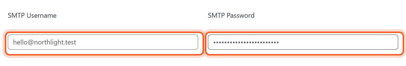 In SMTP Username, type the mailbox name your host gave you, usually the full email address. In SMTP Password, type its password.