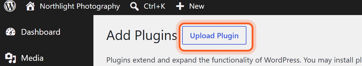Press Upload Plugin.
